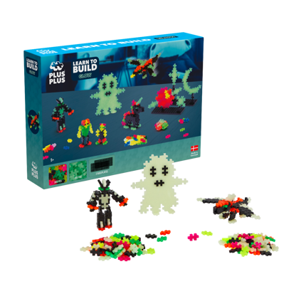 Plus-Plus - Glow, Learn to Build Set, 500 pcs