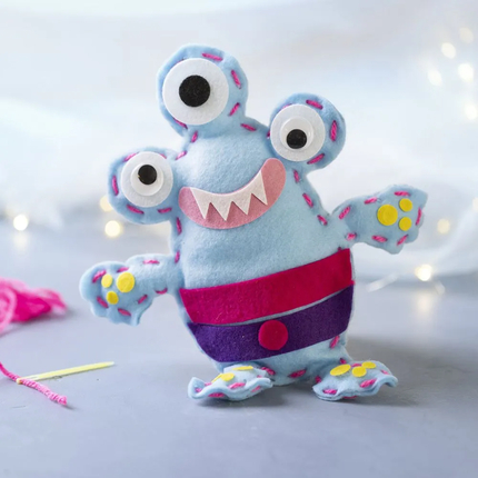 Monster Craft Kit - Sew Your Own Felt Monster