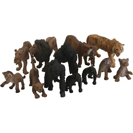 Wild Animals, 12 pcs