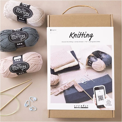 Learn to Knit Kit with Instructions