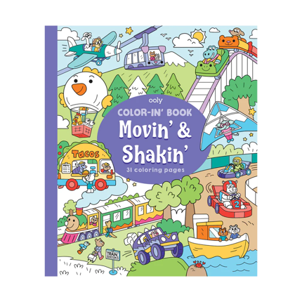 Colouring Book - Movin' & Shakin'