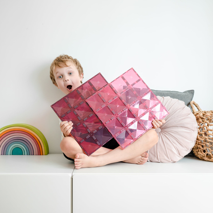 CONNETIX | Baseplates, Pink & Berry, 2 pcs
