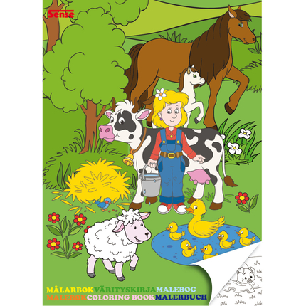 Colouring Book - Farm Life, 36 pages