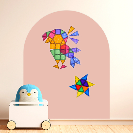 Cleverclixx | Magnetic Wall Sticker, Soft Nude