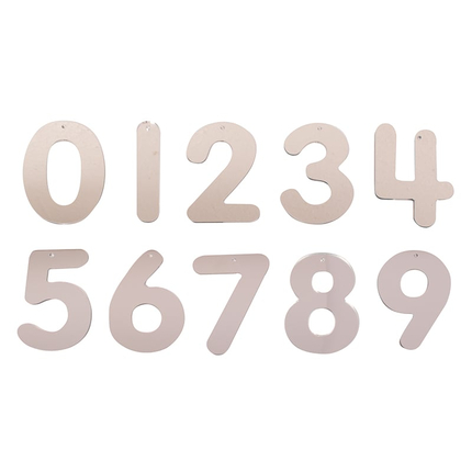 Mirror Numbers 0-9