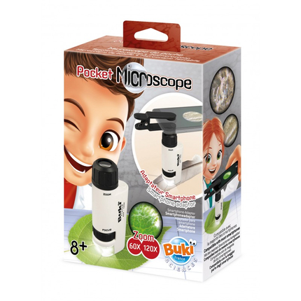 Pocket Microscope incl. Smartphone Adaptor