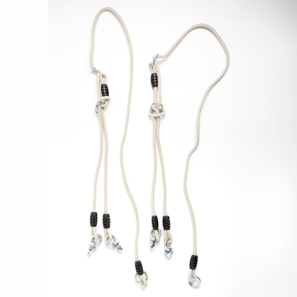 Rope for Horizontal Tire Swing (Beige Rope), 2 pcs