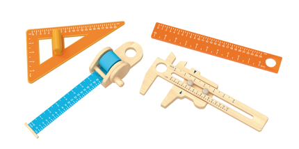 Measuring Tools, 4 pcs