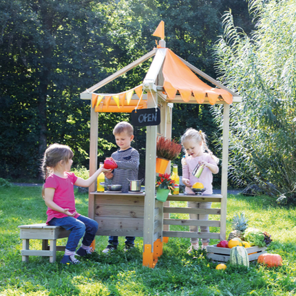 4-in-1 Outdoor Play and Activity Station