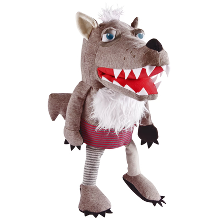 Hand Puppet 37 cm - Wolf