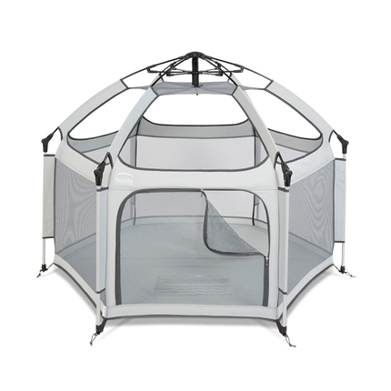 Pop-Up Playpen/Hideaway with Cover - Light Grey