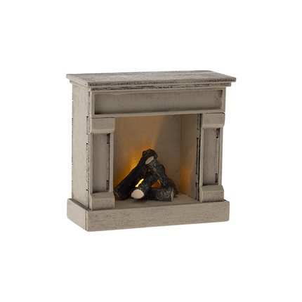 Maileg Fireplace for Mice - Off-White