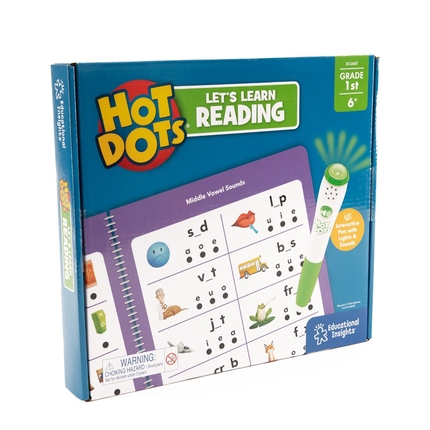 Hot Dots® - Let's Learn Reading (English)