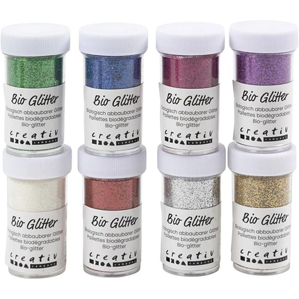 Glitter - Basic, 8 x 27 ml