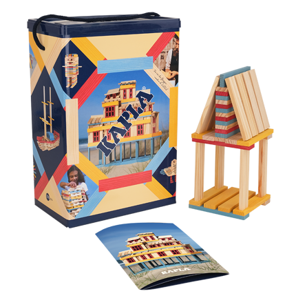 KAPLA Planks - Summer Box, 200 pcs