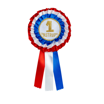 byASTRUP Accs. - Rosette, Red/White/Blue