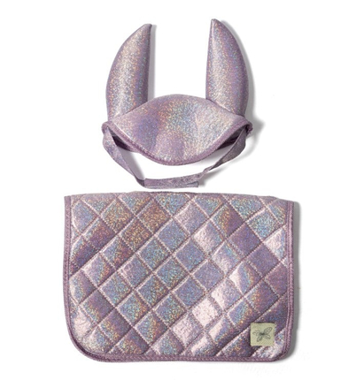 byASTRUP Accs. - Saddle Pad & Ear Bonnet, Purple