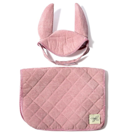 byASTRUP Accs. - Saddle Pad & Ear Bonnet, Pink