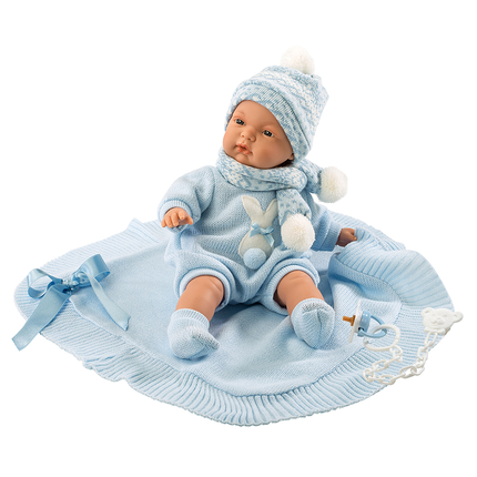 Baby Doll 38 cm - Light Blue Clothes