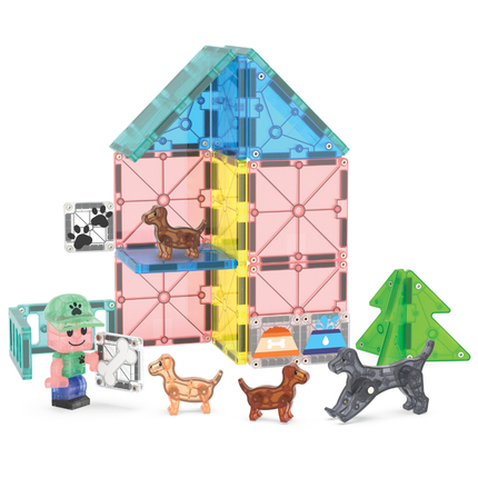 Magna-Tiles | Puppy Park, 27 pcs