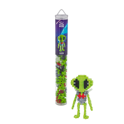 Plus-Plus - Alien, Tube with 100 pcs