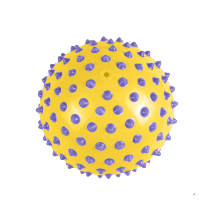 Sensory Ball (Uninflated) Ø18 cm - Yellow/Purple