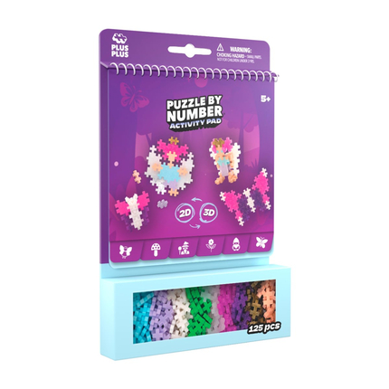 Plus-Plus - Activity Pad, Magic, 125 pcs