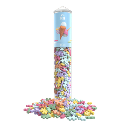 Plus-Plus - Gelato, Tube with 240 pcs
