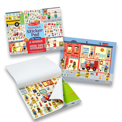 Sticker Pad - My Town