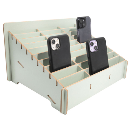 Cell Phone Storage Box, 30-Grid