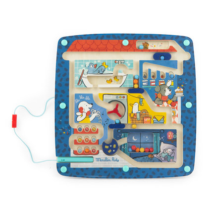 Magnetic Maze Game - Puce & Pilou
