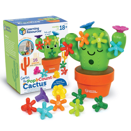 Carlos the Pop & Count Cactus