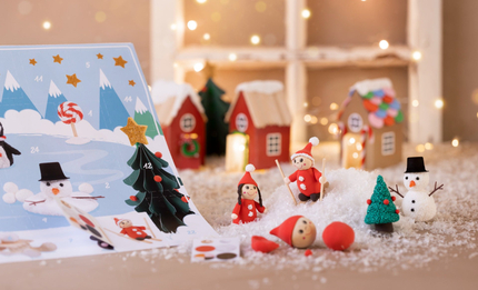Advent Calendar Craft Kit - DIY Christmas Village