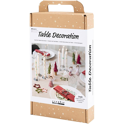 Craft Kit - Christmas Table Decorations