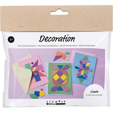Craft Kit - Greeting Cards with Pattern Designs