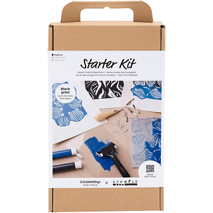 Learn to Linoprint Kit with Instructions