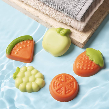 Soap Making Kit - Fruit & Vegetables, 9 pcs