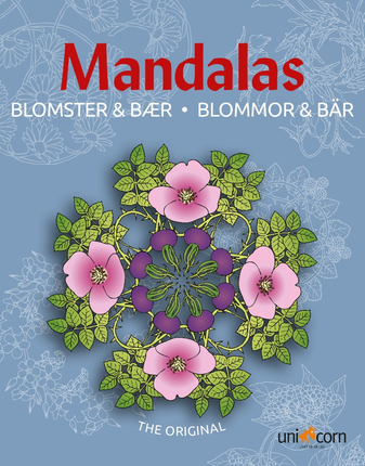 Mandala Colouring Book - Flowers & Berries