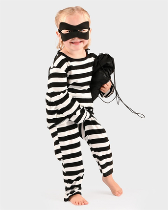 Robber Costume, size 4-6 years