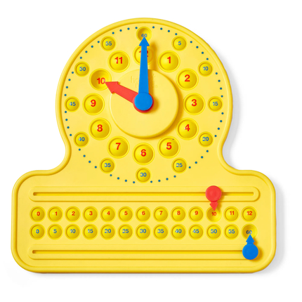 Sensory Bubble Popper Learning Clock