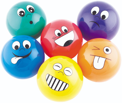 Feelings Balls Ø10 cm, 6 pcs
