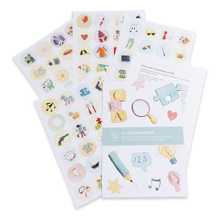 Storage Labels for Kids, 96 pcs
