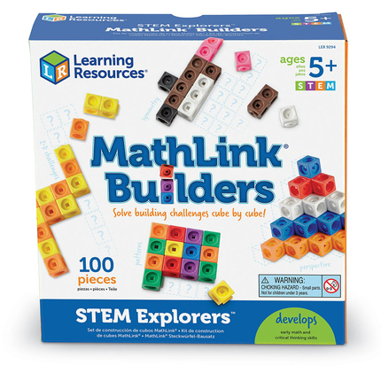 MathLink Builders incl. 10 Challenges, 100 pcs