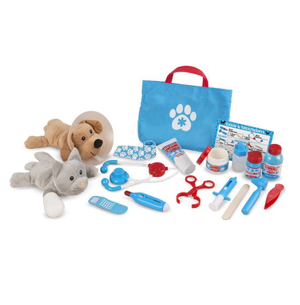 Examine & Treat Pet Vet Play Set, 24 pcs
