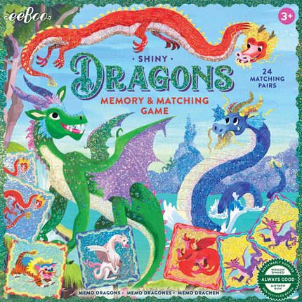Memory & Matching Game - Shiny Dragons