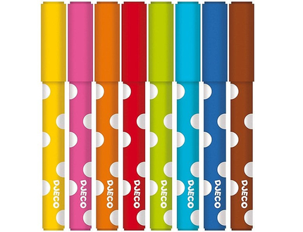 Felt-Tip Markers, 8 pcs