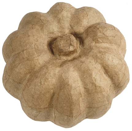 Paper Mache Pumpkin Ø16 cm