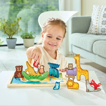 Puzzle & Stacking Animals - Animal Kingdom