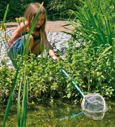Insect and Fishing Net with Telescopic Rod