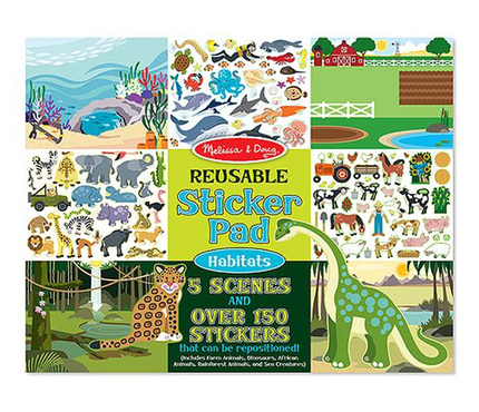 Sticker Pad - Habitats